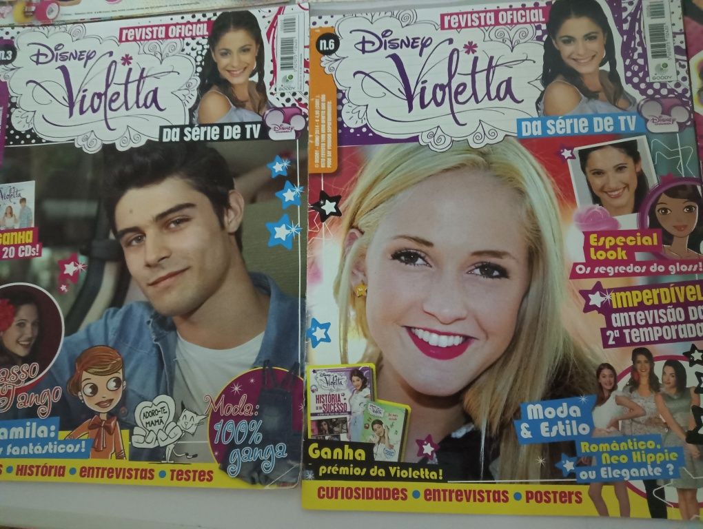Revistas Violetta, Soy Luna, Disney