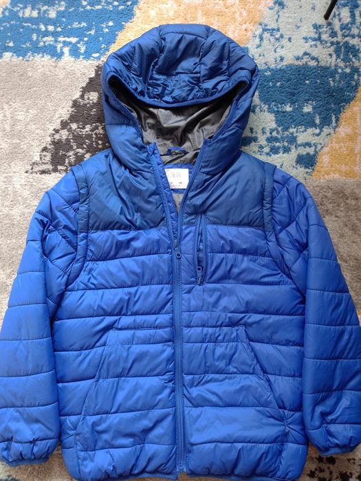 Kurtka kamizelka bezrękawnik na wiosnę 2 w 1. ZARA r.140