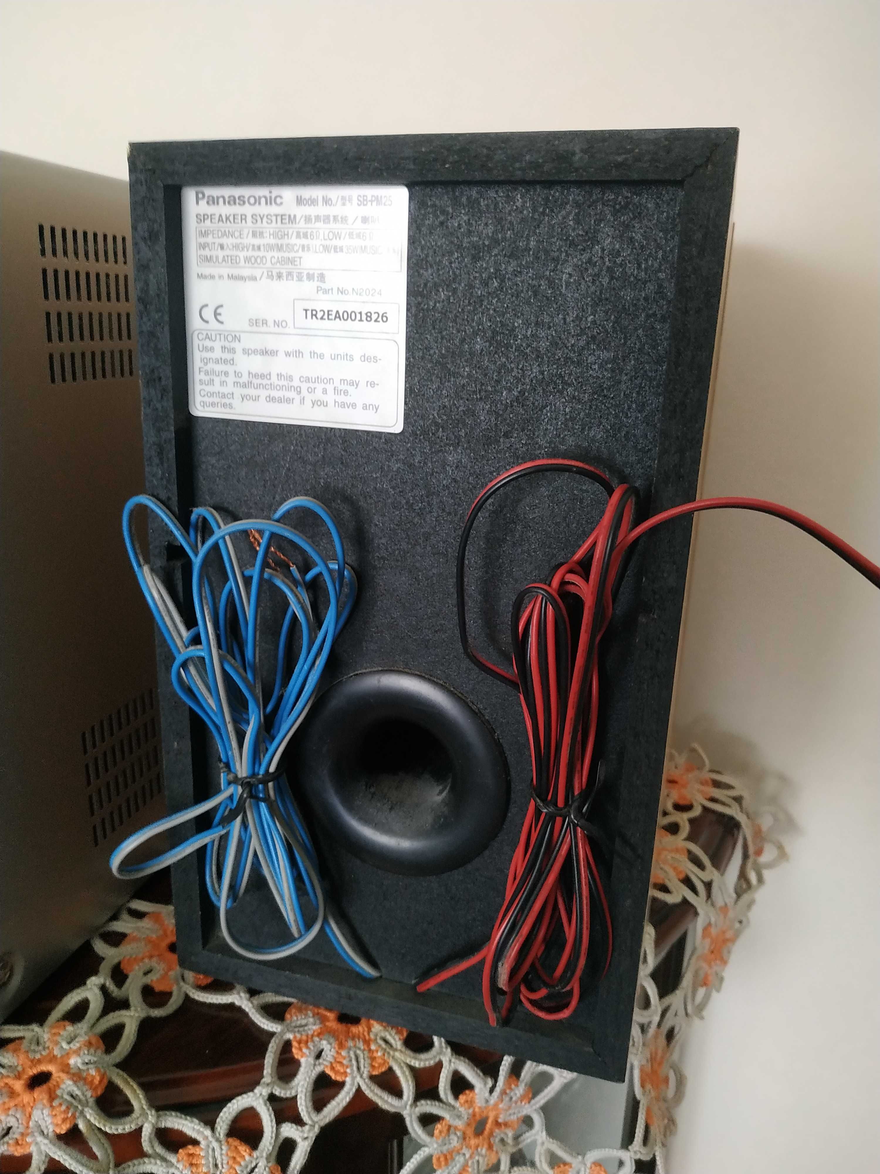 Sistema de Som Panasonic SA-PM25