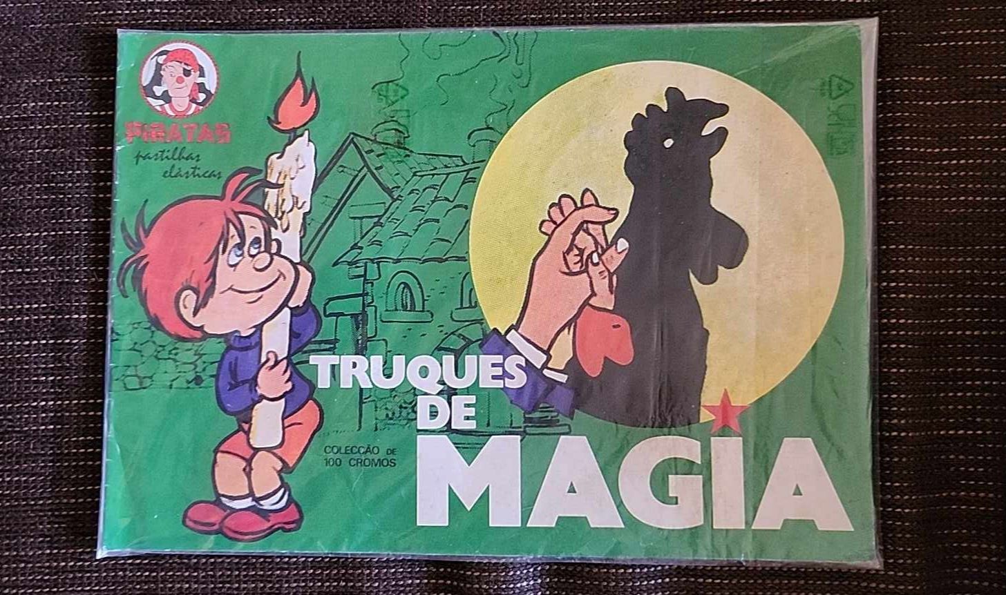 Troco raríssima caderneta das pastilhas pirata truques de magia