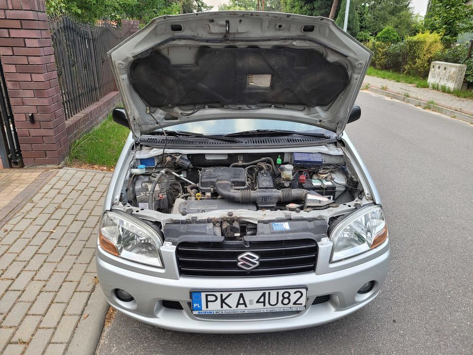 Suzuki Ignis klimatyzacja, nowy akumulator, opłaty do VII 2026r.