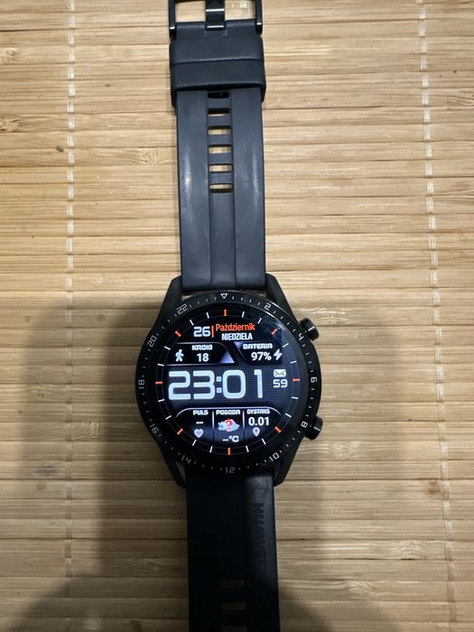 Huawei Watch GT 2 46 mm – komplet, 100% sprawny, oryginalny zestaw