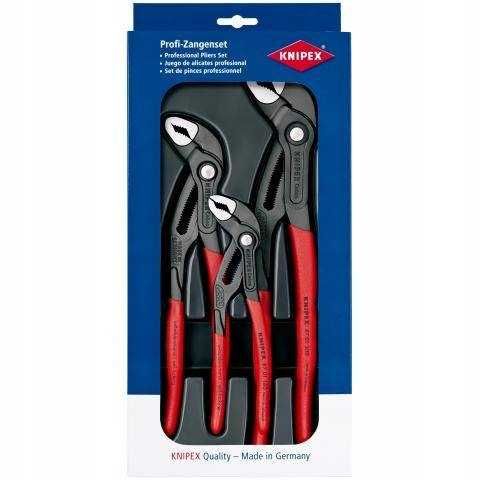 Професійний набір плоскогубців Knipex Cobra 3 шт 00 20 09 V02