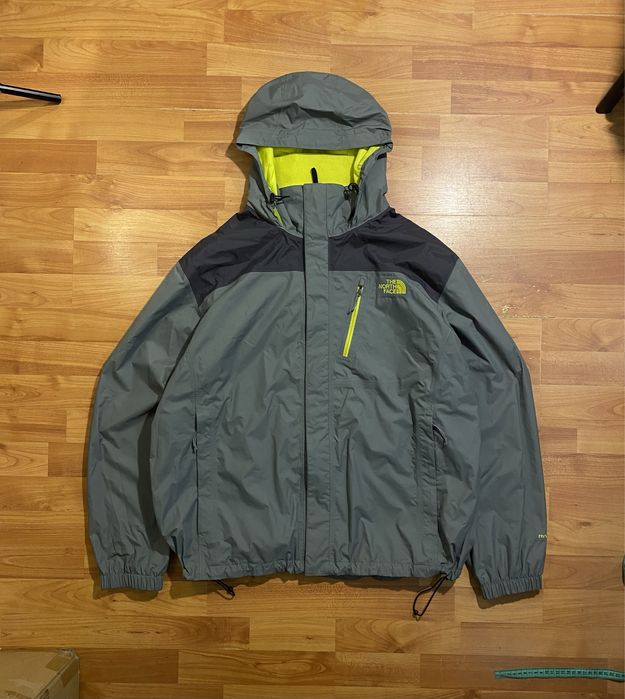 (XL) THE NORTH FACE серая курточка на мембране весенняя осенняя tnf