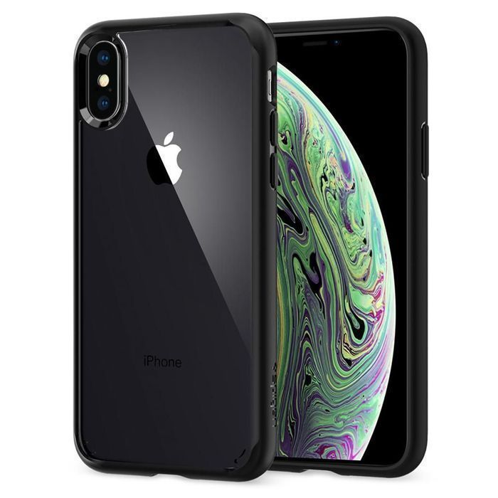 Etui Spigen Ultra Hybrid do iPhone X/Xs, Matowa Czarna