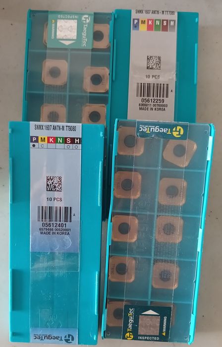 SNMX1607 TaeguTec TNGX2207. CNMG190608