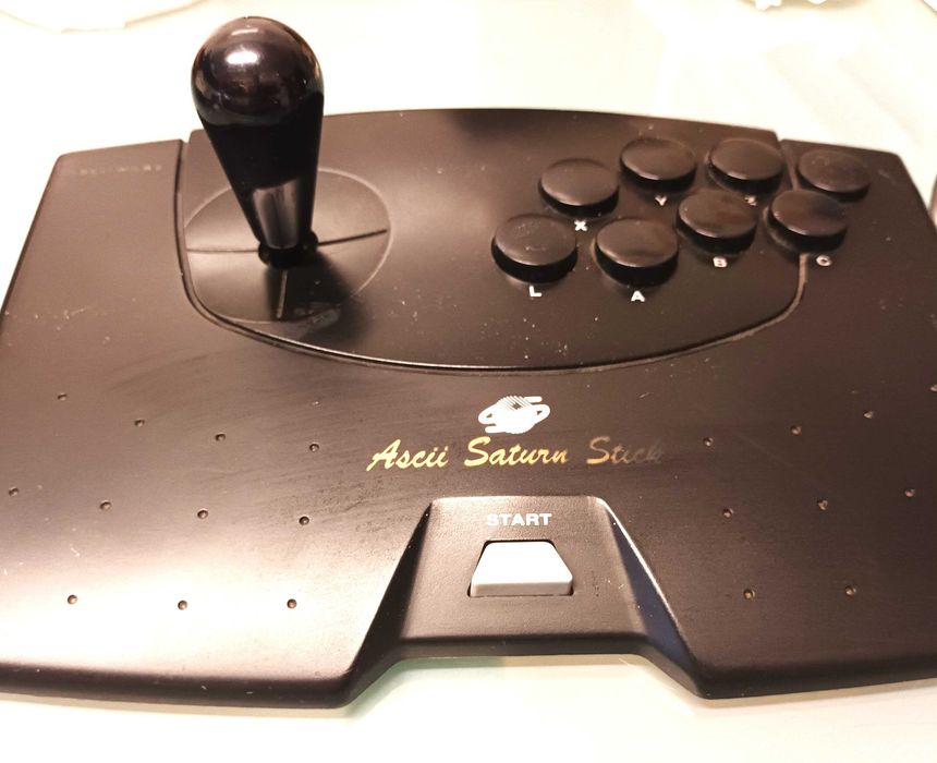 Sega Saturn. Comando tipo Arcade para Sega Saturn