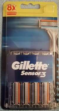 Wkłady nożyki Gillette Sensor 3