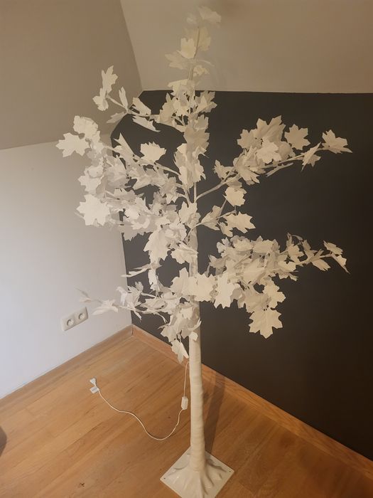 Drzewko świecące, ciepły  biały  170cm