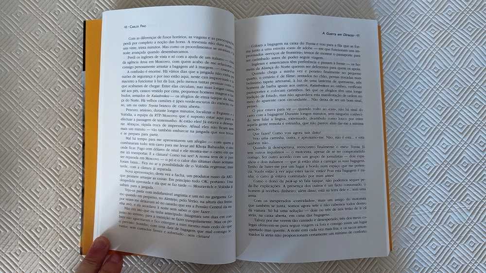 "A Guerra em Directo" de Carlos Fino