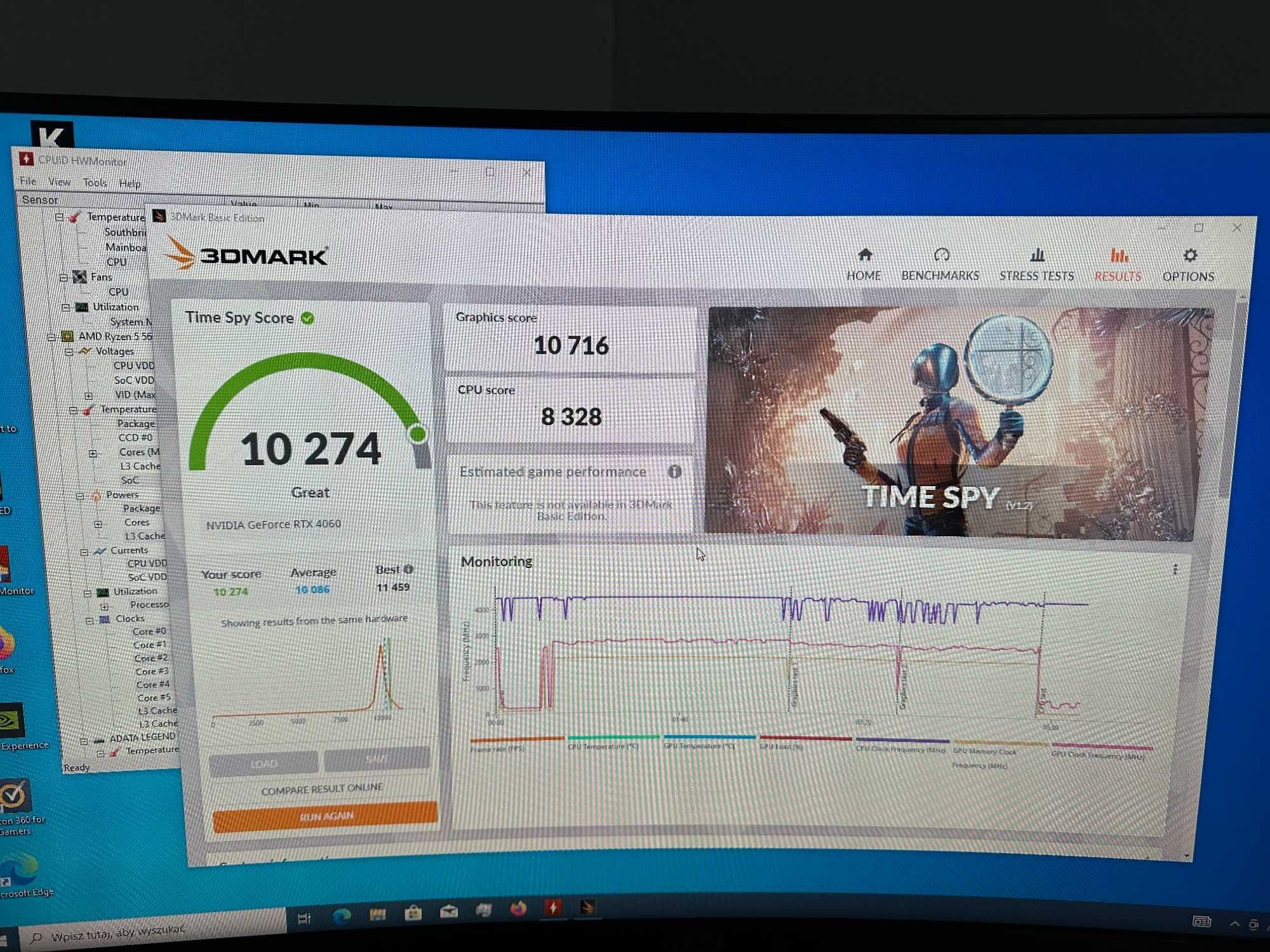 Komputer do gier! Ryzen 5600 RTX5060 32GB 1TB SSD  FV23% Gwarancja 24M