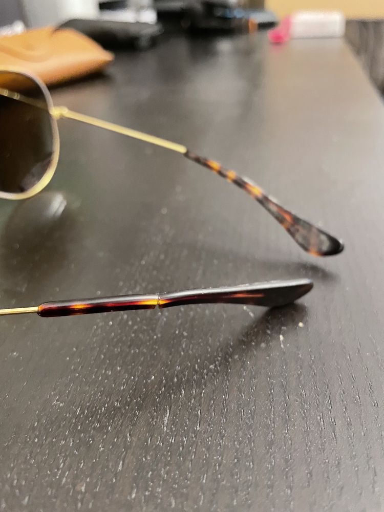 Okulary przeciwsłoneczne Ray Ban Aviator made in USA B&L Warszawa