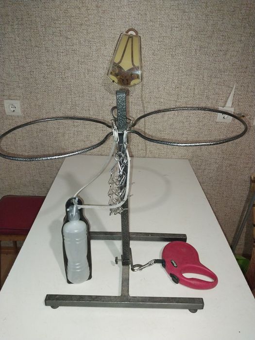 Поилка,  поводок рулетка