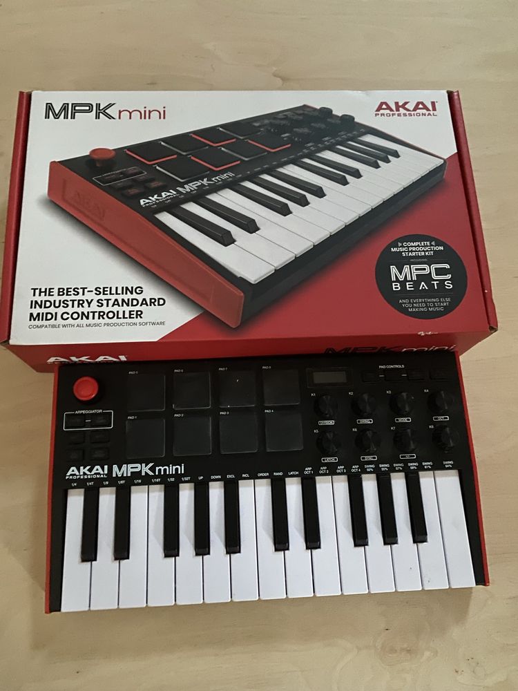Kontroler Midi Akai MPK Mini