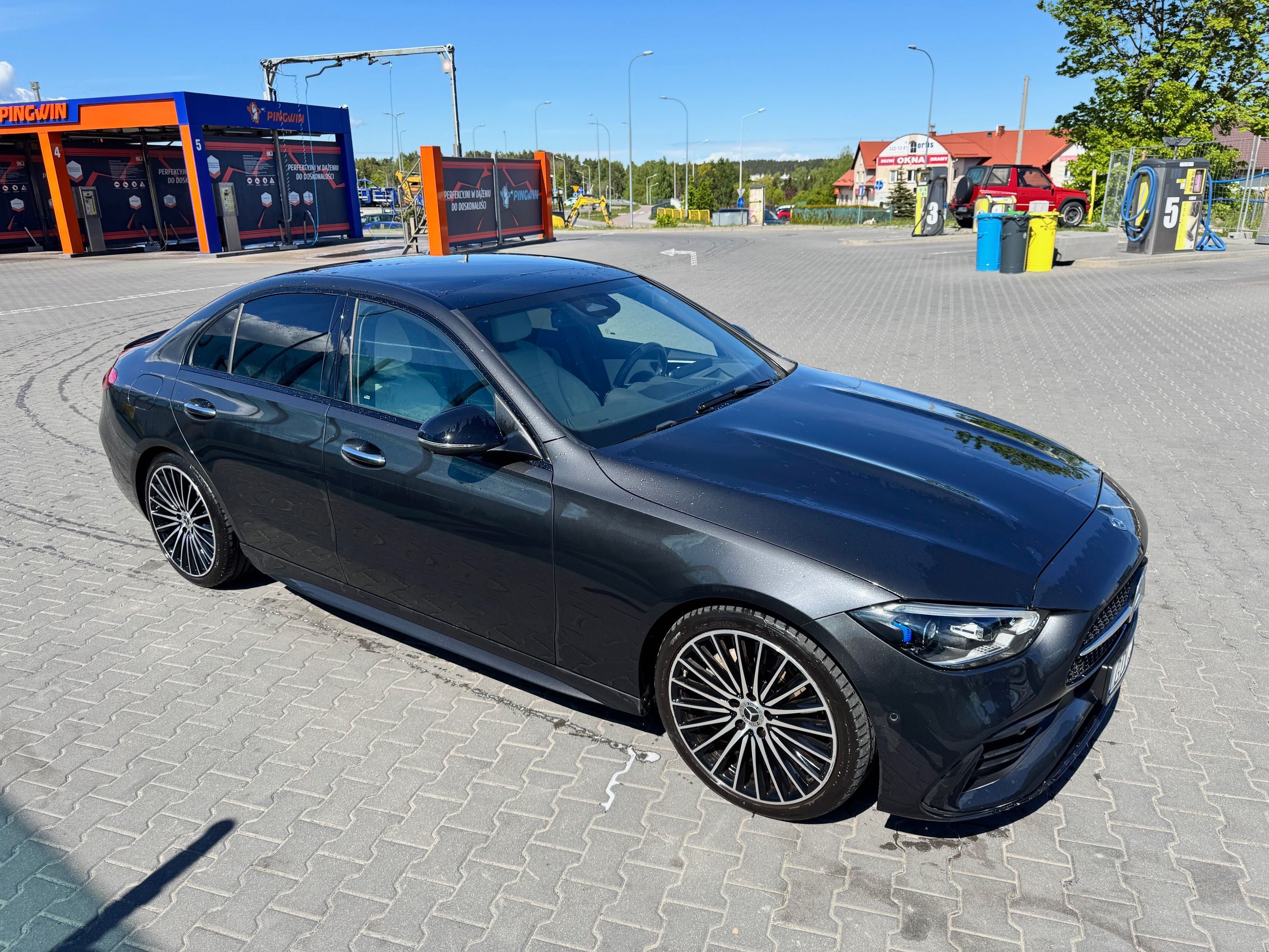 Wynajem Mercedes-Benz C200 4Matic AMG/Burmester 3D/Panorama FV23%