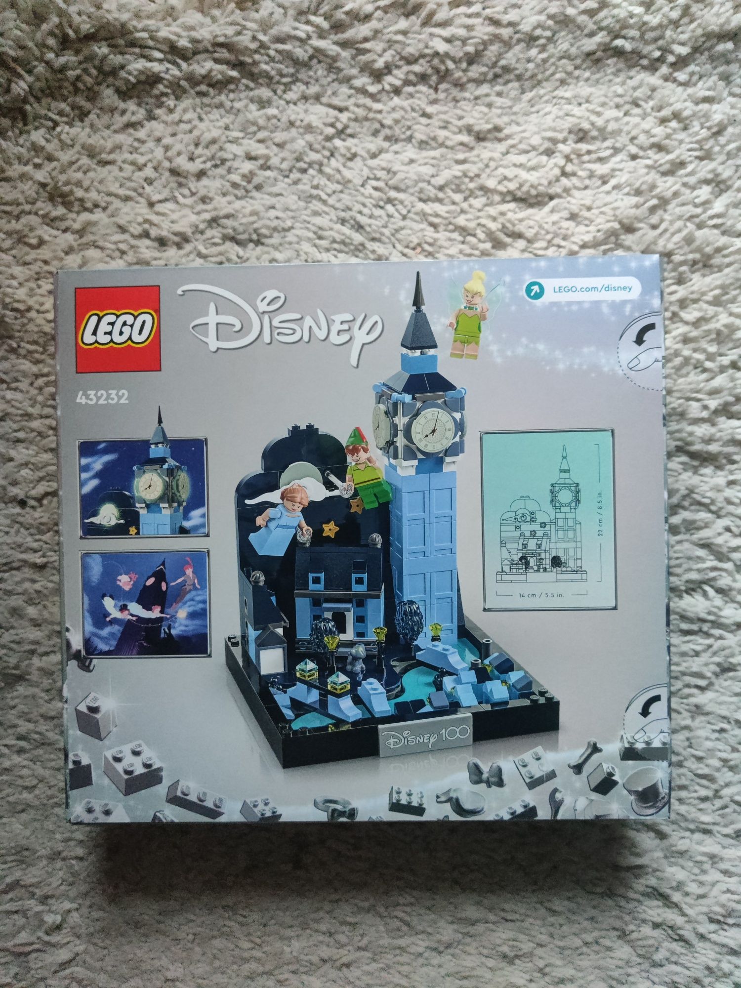 Lego Disney 43232 Lot Piotrusia Pana i Wendy nad Londynem