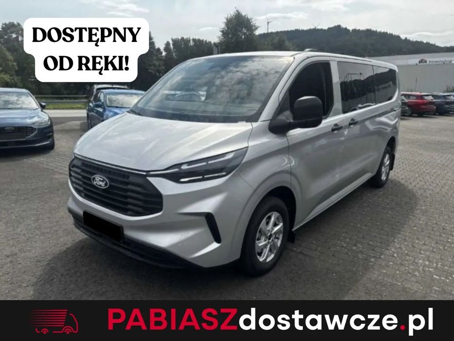 Ford Transit Custom Kombi, 170KM, Automat, Full Led, Kamera Cofania, Od Ręki!