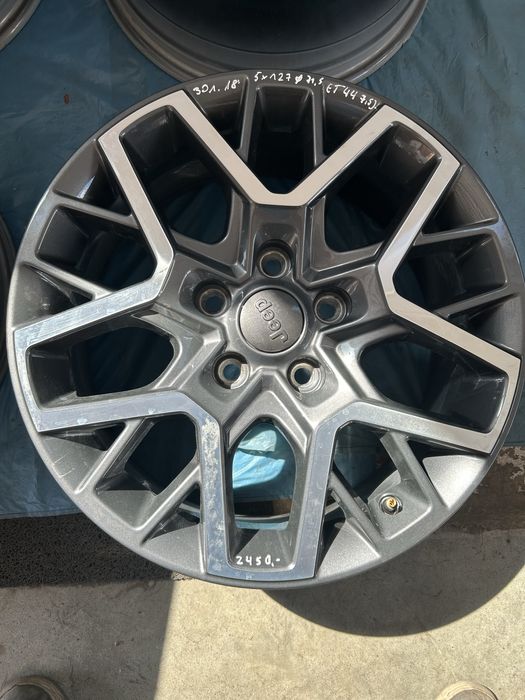 301 Felgi Aluminiowe JEEP R 18 5x127 Bardzo Ładne Czujniki