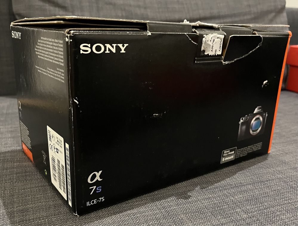 Sony a7s + bateria + carregador