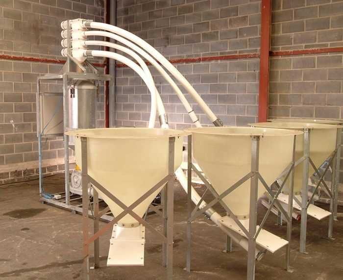 Гибкий гнучкий шнек  спираль для кормораздачи зерна пеллет