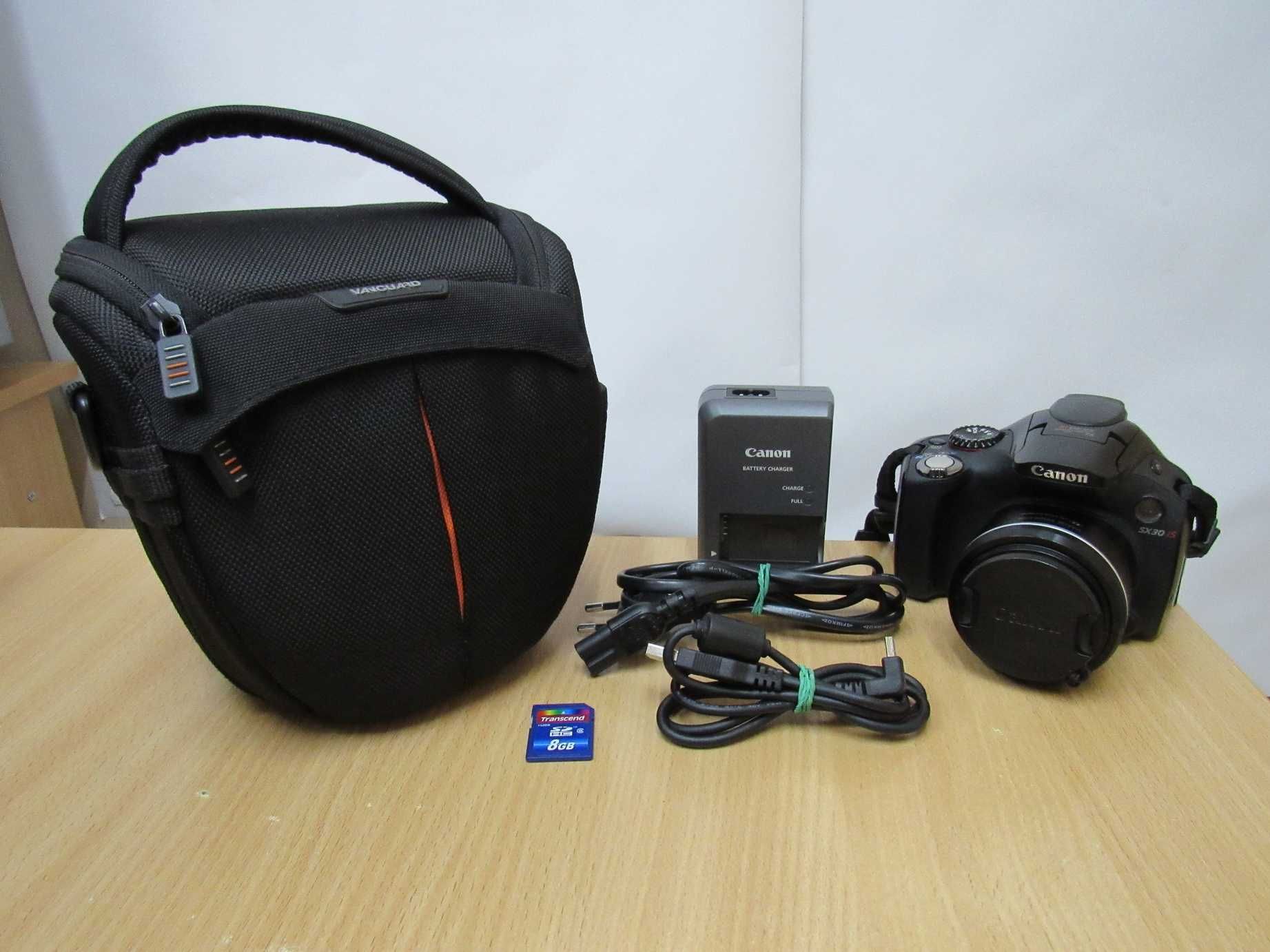 Цифровий фотоапарат Canon SX30 IS+Сумка+КП 8 Гб