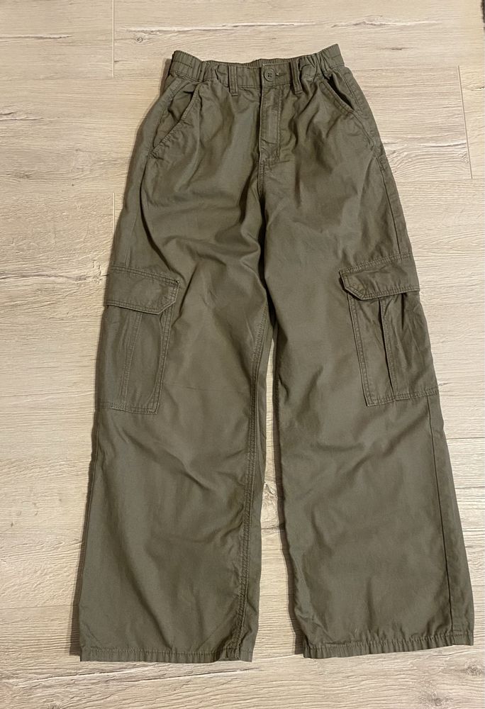 Spodnie cargo H&M 146 cm