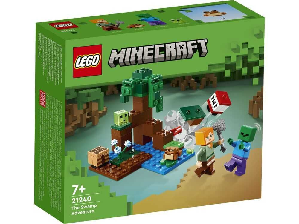 Конструктор LEGO Minecraft 21240 Пригоди на болоті
