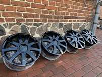 Alufelgi 5x112 17 Audi A4 A6 A3 czarny polysk letnie zimowe felgi kola