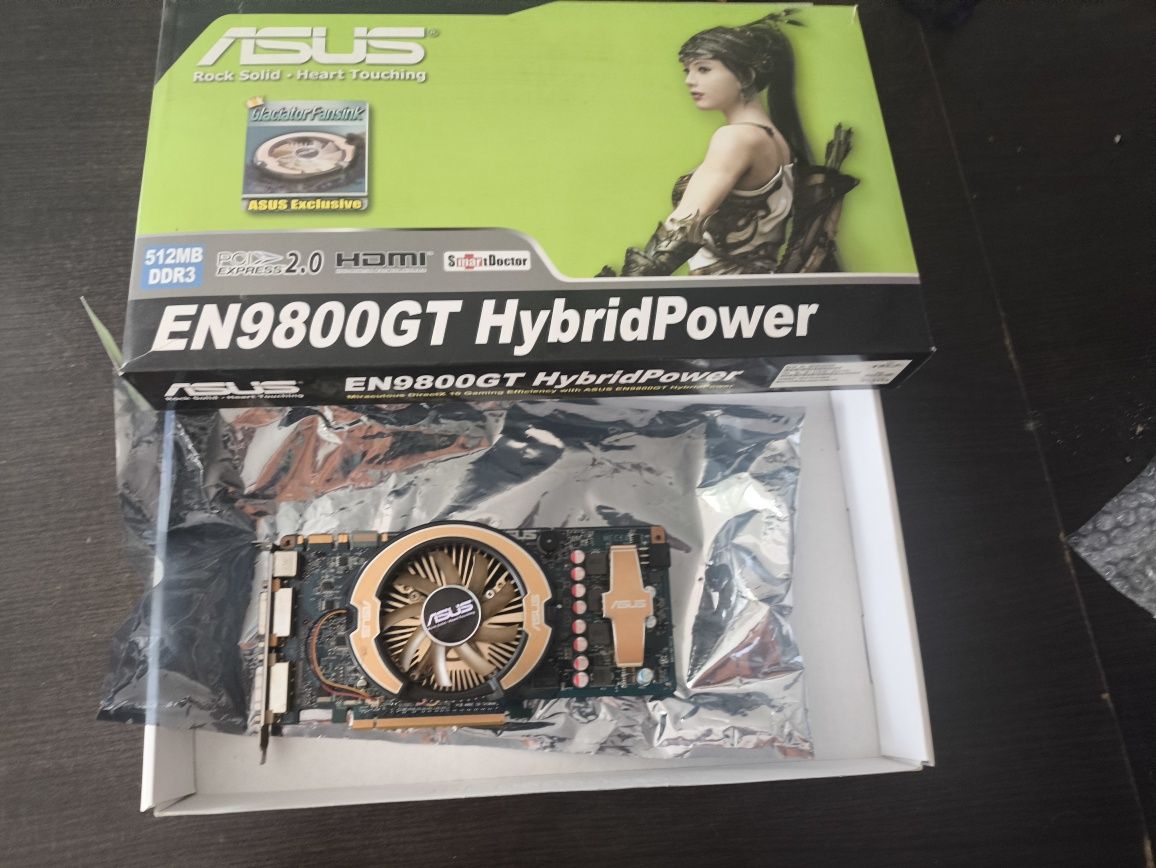 9800GT Asus Hybrid Power 512 MB DDR3