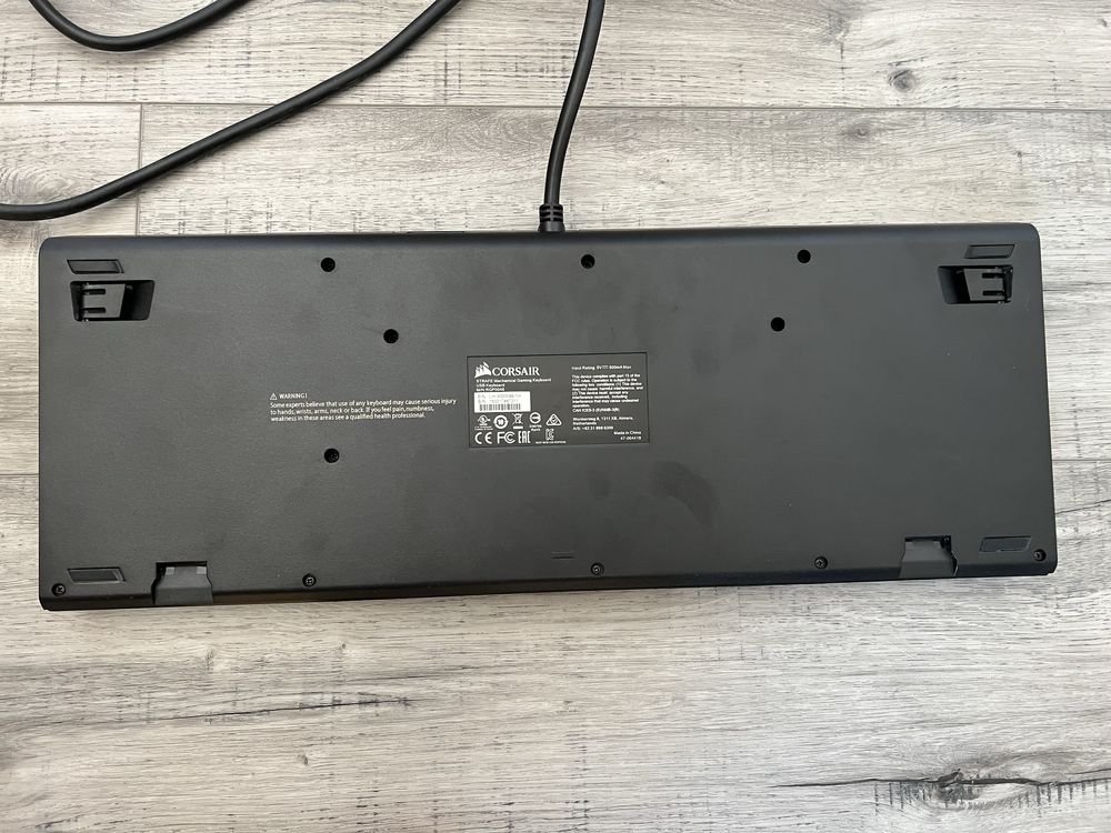 Klawiatura Mechaniczna Gamingowa Corsair STRAFE Cherry MX Red WYSYŁKA
