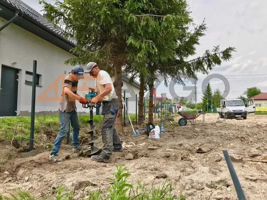 Montaz ogrodzen ogrodzenie betonowe, siatki panele wylewanie betonu