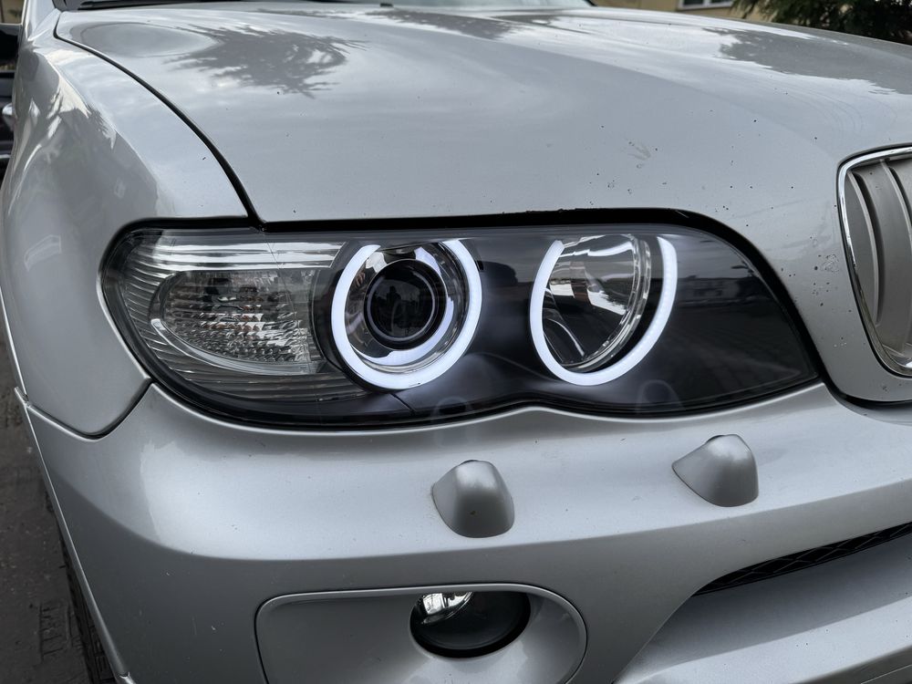 Bmw x5 e53 reflektory przednie bi xenon lci lift nieskrętny hella