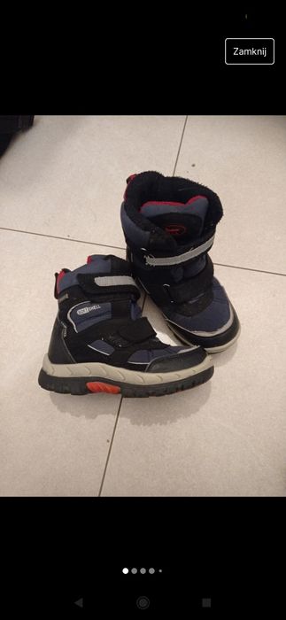 Buty śniegowce zimowe ciepłe