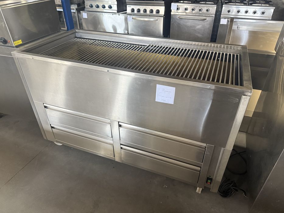 Churrasqueira a carvão Grelhador com ventilação