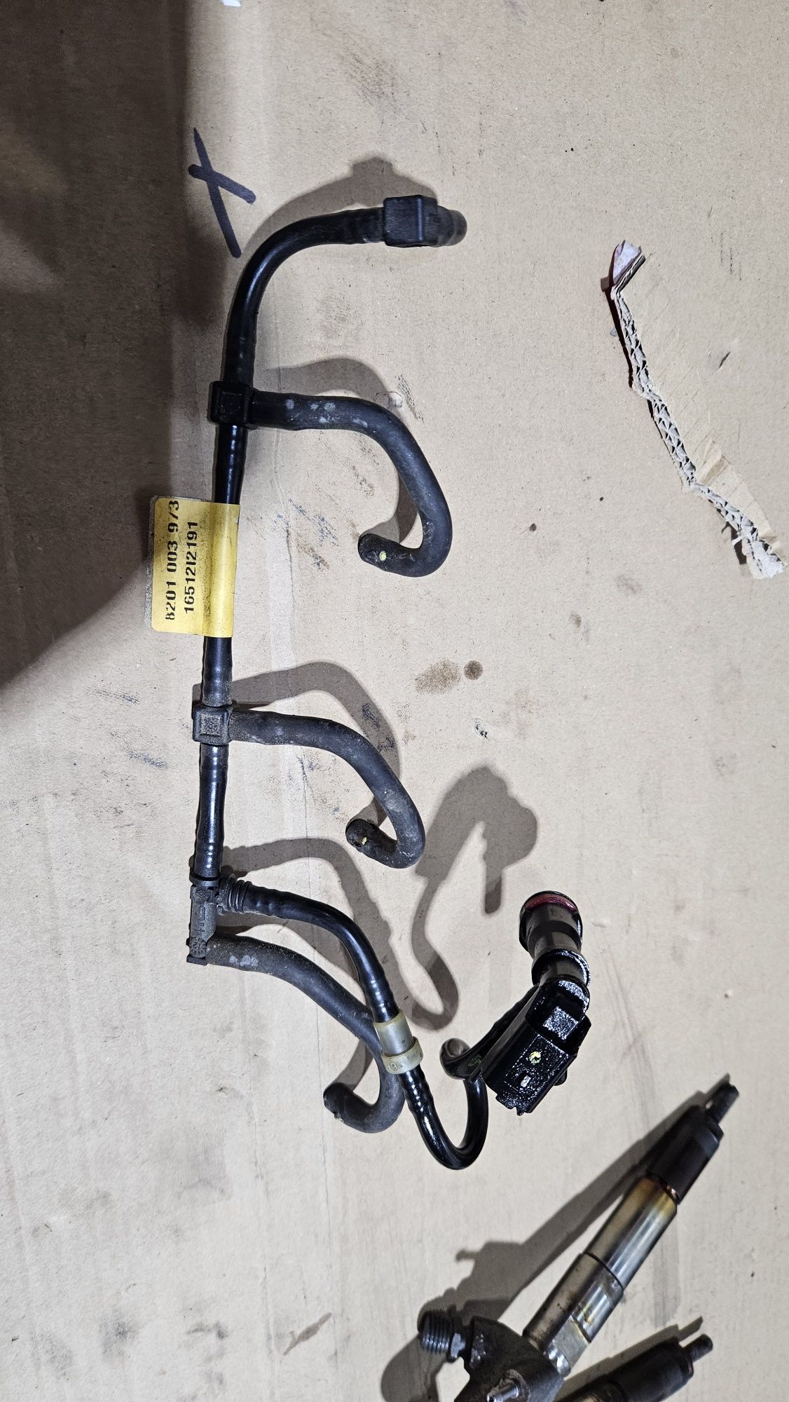 Przelew wtryskiwaczy paliwa 1.5 dci dacia duster nissan clio megane