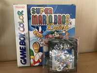 SuperMario Bros Deluxe jogo Gameboy Color completo a funcionar