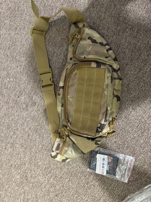 Сумка бананка мультикам + подарок патч