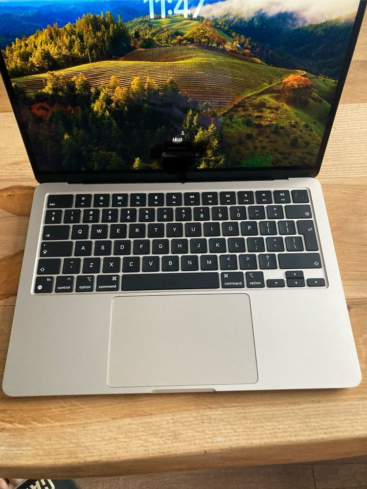 Laptop Apple MacBook Air 13,6" M2 16GB 256GB Księżycowa Poświata