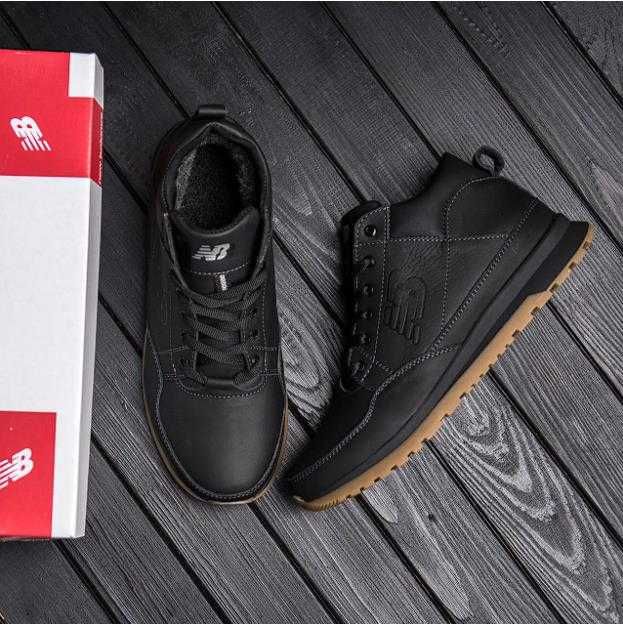 Чоловічі зимові черевики кросівки New Balance теплая и удобная обувь