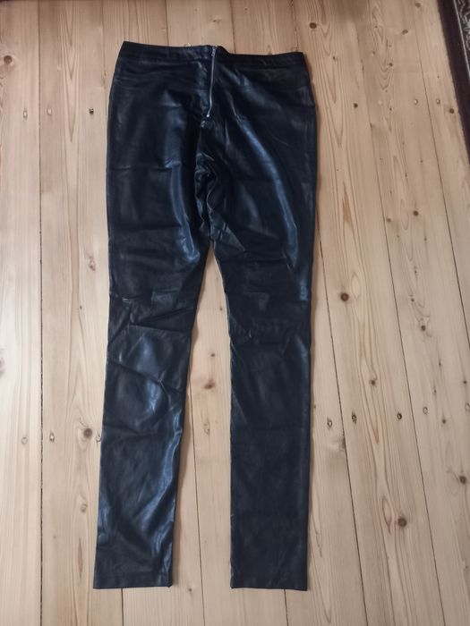 Легінси, лосіни, штани, якісні S/М чорні екошкіра є 2 -х видів