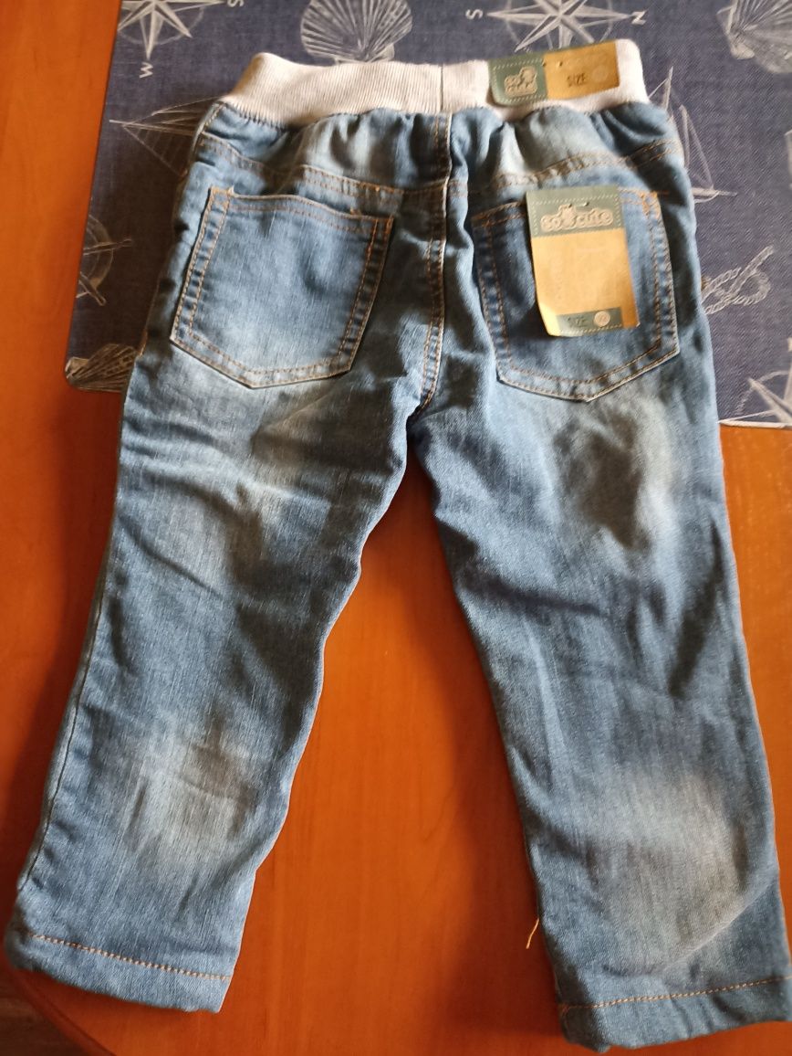 Nowe jeansy dla chłopca