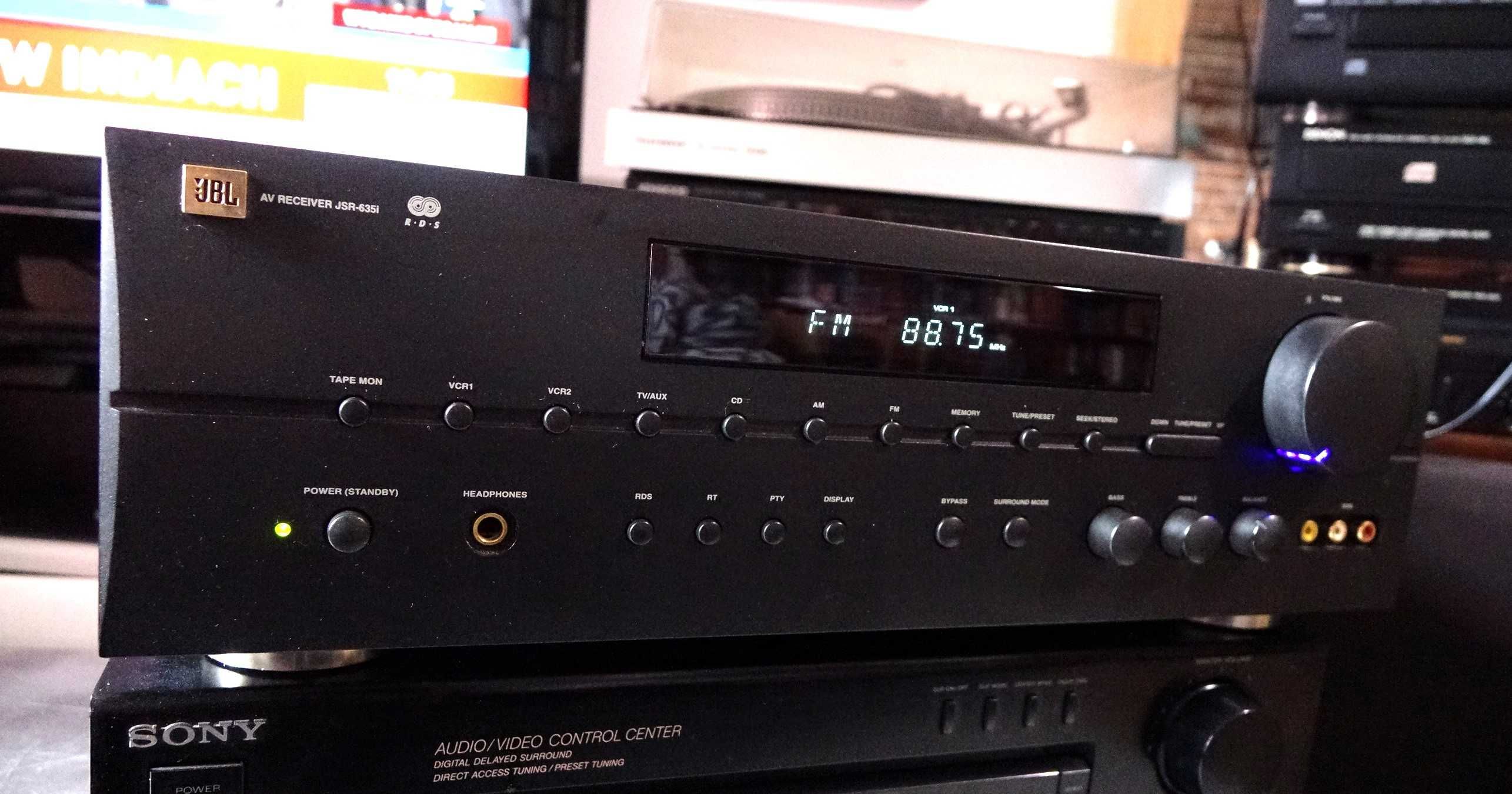 Amplituner JBL JSR 635i z pilotem