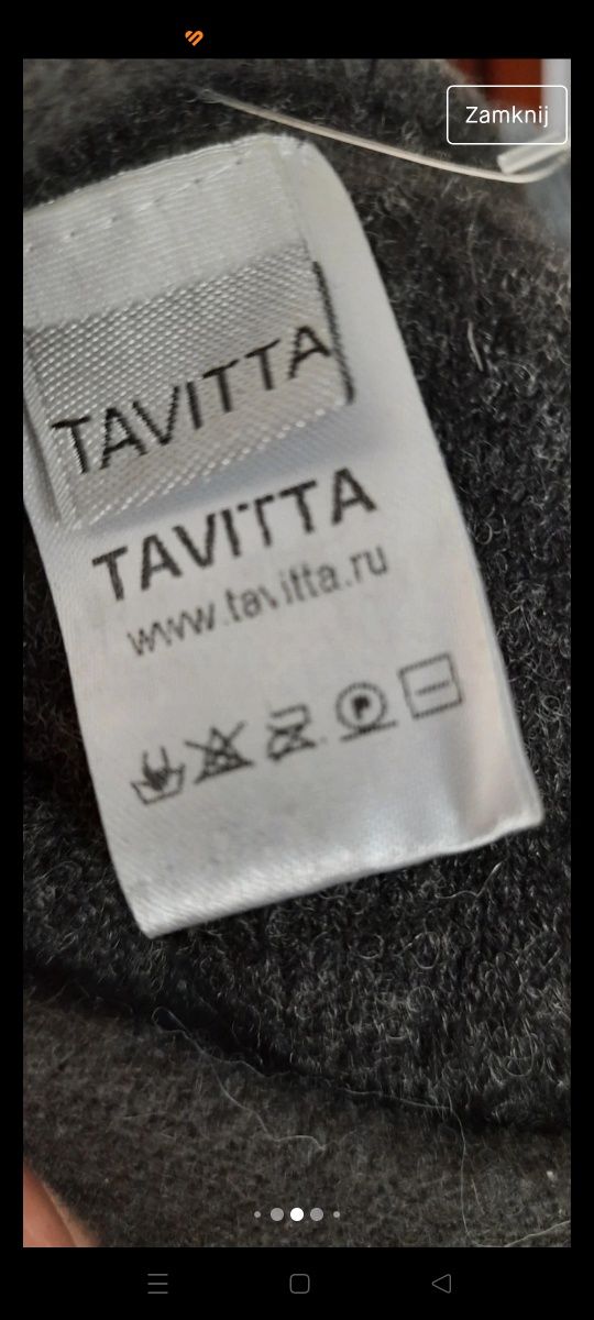 Tavitta beret wełniany