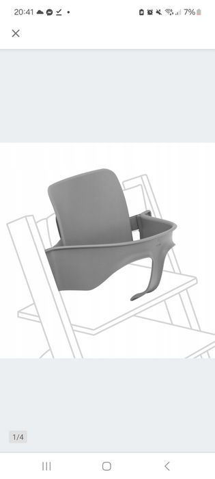 Baby set krzesełko stokke tripp trapp