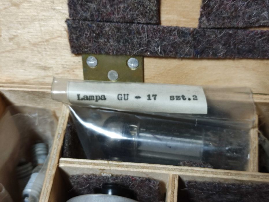Lampy elektronowe GU-50 CCCP komplet 4 szt. ZIP radiostacja R-111 PRL