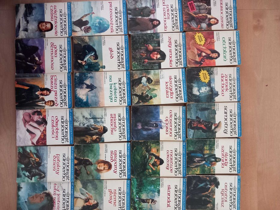 Saga o Ludziach lodu Margit Sondemo różne tomy