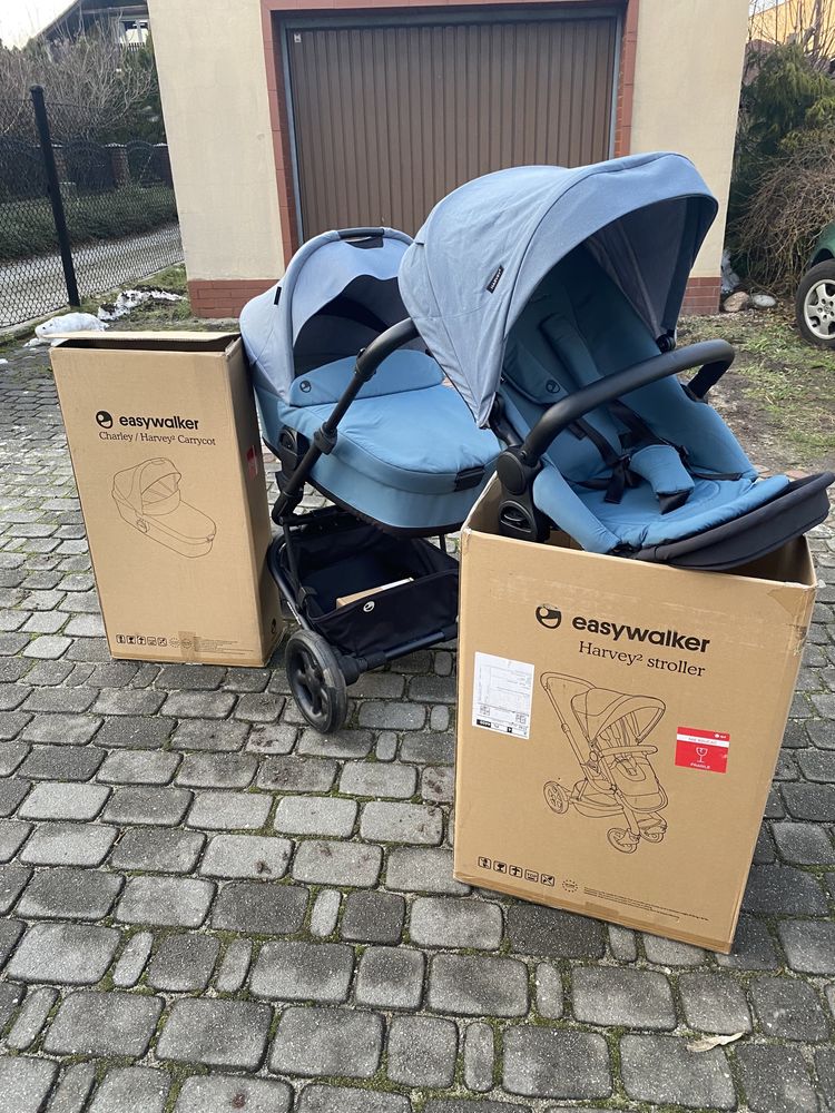 Easy Walker Harvey 2 2w1 spacerówka i gondola plus gratisy