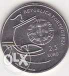 Moedas 2,5 € (100 Anos Universidade de Lisboa)