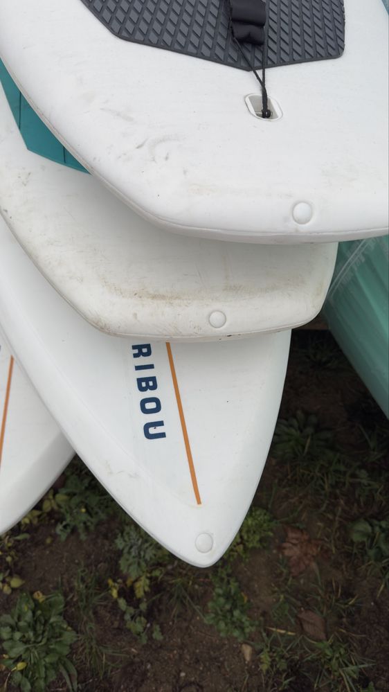 Deska SUP Caribou 10’1 sztywna PE+PU z wiosłem- użwana 1 sezon