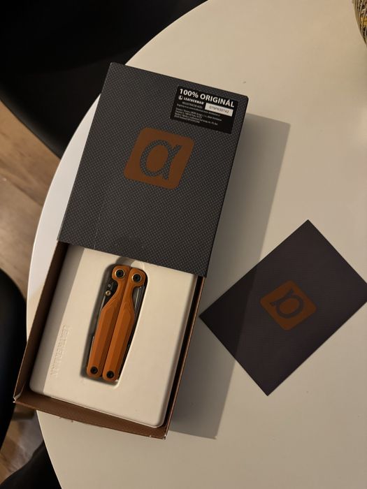 Leatherman Wave Alpha pomarańczowy Canyonland